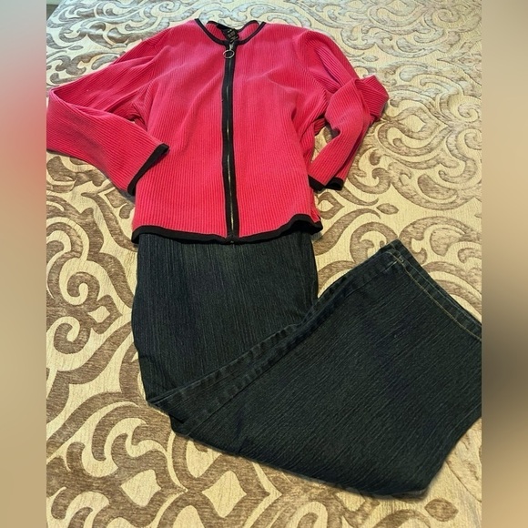 Gloria Vanderbilt Women's Dark Blue Bootcut Jeans – Size 14 – Comfortable & Flat - Picture 10 of 10